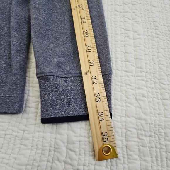 Banana Republic Men's Luxury Touch Long Sleeve Polo Sz M Silver Gray RT $90 EUC - Picture 12 of 15